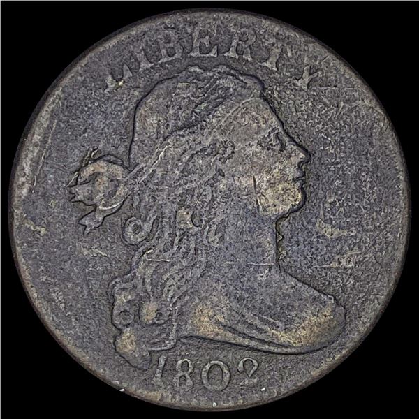 1802 Draped Bust Large Cent LIGHTLY  CIRCULATED