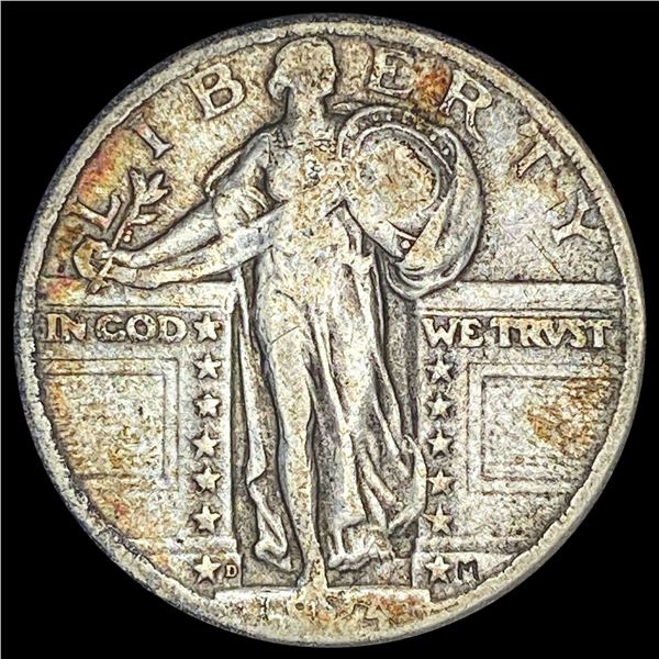 1924-D Standing Liberty Quarter LIGHT CIRC