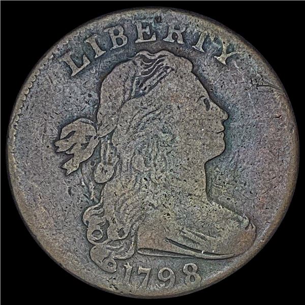 1798 Large Cent Draped Bust LIGHTLY  CIRCULATED