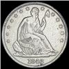 Image 1 : 1842 Seated Liberty Half Dollar CLOSELY  UNCIRCULATED