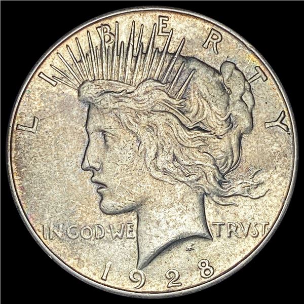 1928-S Silver Peace Dollar CLOSELY  UNCIRCULATED