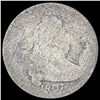Image 1 : 1807 Draped Bust Half Dollar NICELY  CIRCULATED
