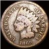 Image 1 : 1869 Indian Head Cent NICELY CIRCULATED