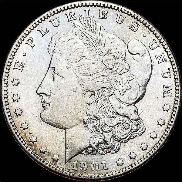 1901-S Silver Morgan Dollar CLOSELY UNCIRCULATED