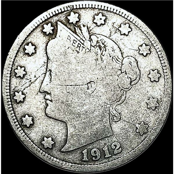 1912-S Liberty Head Nickel NICELY CIRCULATED