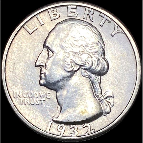 1932-S Silver Washington Quarter UNCIRCULATED