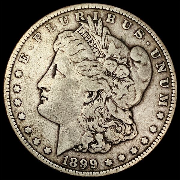 1899 Silver Morgan Dollar LIGHTLY CIRCULATED