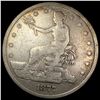 Image 1 : 1877 Silver Trade Dollar NICELY CIRCULATED