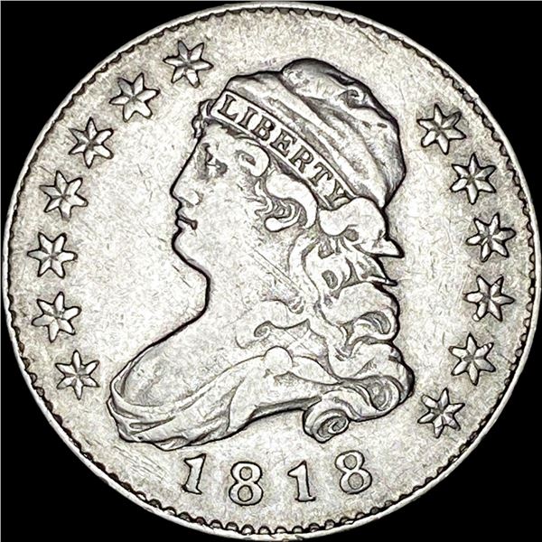 1818 Capped Bust Quarter CLOSELY UNCIRCULATED