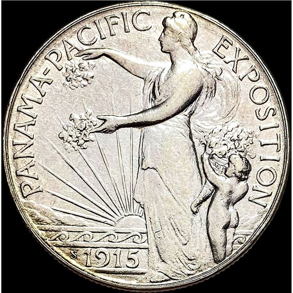 1915-S Silver Panama-Pacific Half Dollar UNCIRCULATED