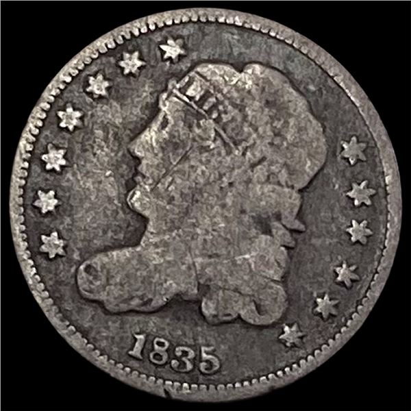 1835 Capped Bust Half Dime NICELY CIRCULATED
