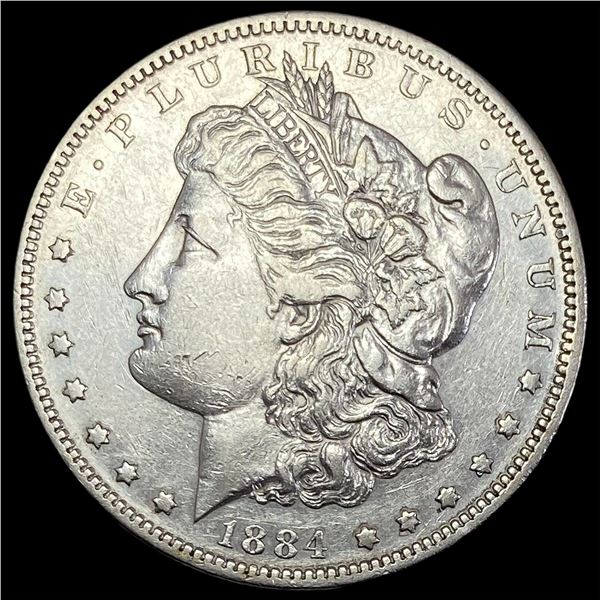 1884-S Silver Morgan Dollar LIGHTLY CIRCULATED