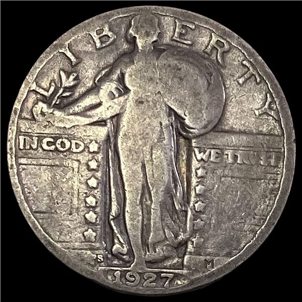 1927-S Standing Liberty Quarter NICELY CIRCULATED