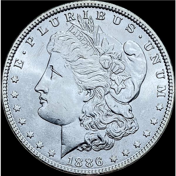 1886 Silver Morgan Dollar CHOICE BU