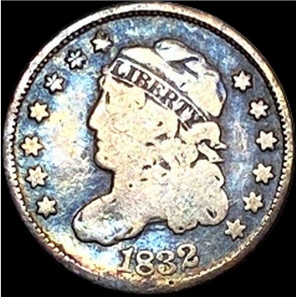 1832 Silver Capped Bust Half Dime NICELY CIRCULATED