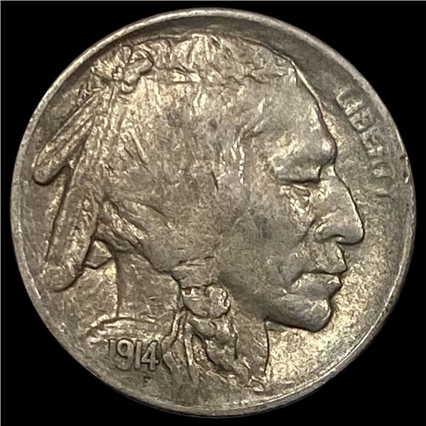 1914-S Buffalo Nickel CHOICE AU