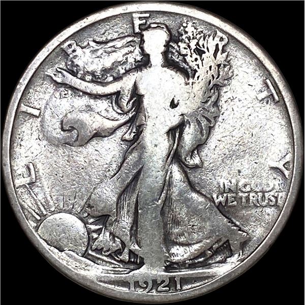 1921 Walking Liberty Half Dollar NICELY  CIRCULATED