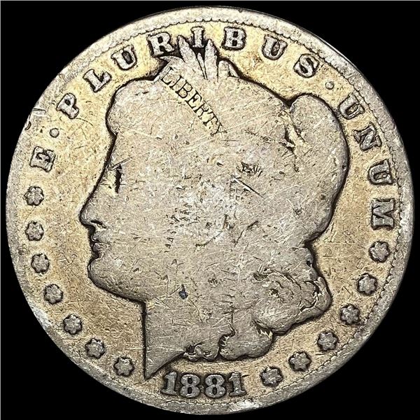 1881-CC Silver Morgan Dollar NICELY CIRCULATED