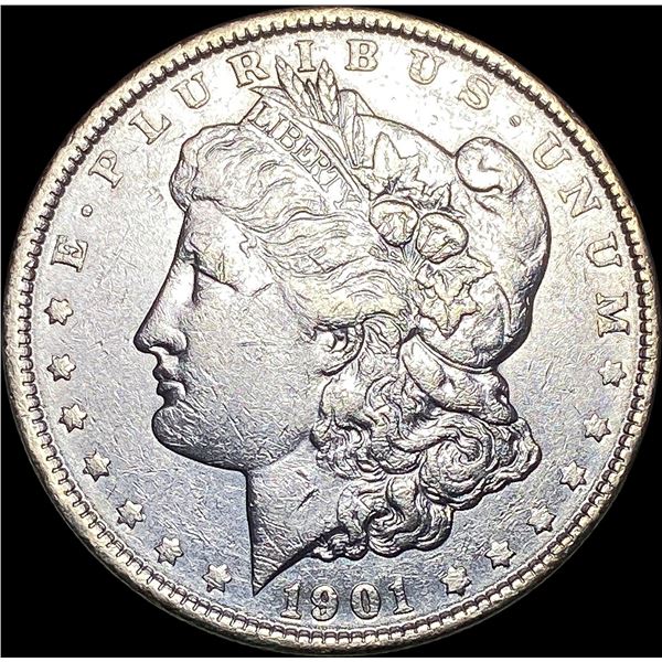 1901-S Silver Morgan Dollar CLOSELY UNCIRCULATED
