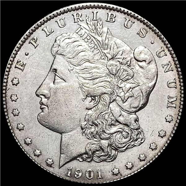 1901-S Silver Morgan Dollar CLOSELY UNCIRCULATED