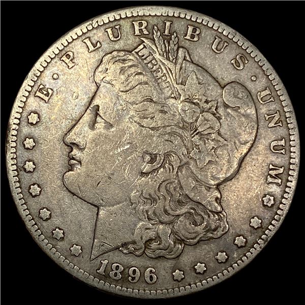 1896-S Silver Morgan Dollar LIGHTLY  CIRCULATED