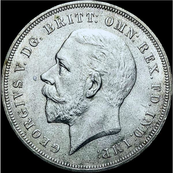 1935 Great BritainSilver Crown CHOICE AU