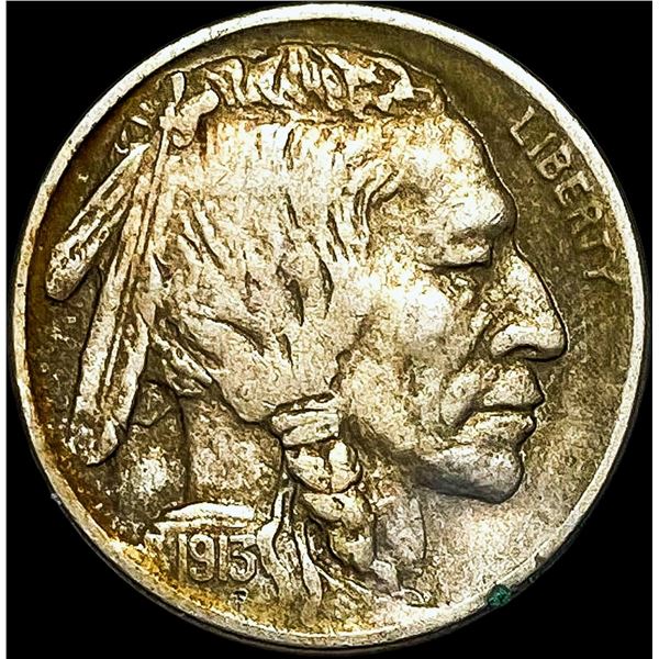 1913-D Type 2 Buffalo Nickel NEARLY UNCIRCULATED