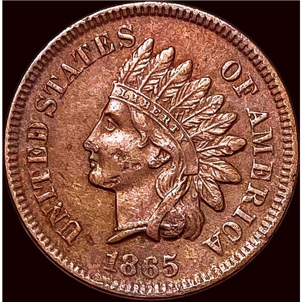 1865 Indian Head Cent CLOSELY UNCIRCULATED