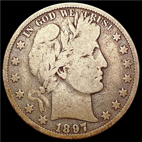 1897-O Barber Half Dollar NICELY CIRCULATED