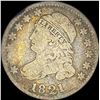 Image 1 : 1821 Capped Bust Dime NICELY CIRCULATED