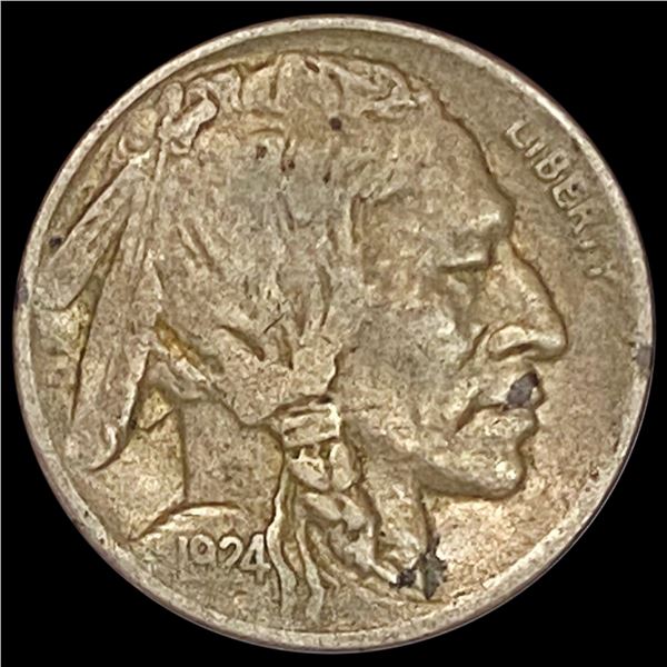 1924-D Buffalo Nickel CLOSELY UNCIRCULATED