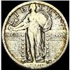 Image 1 : 1917-D TY2 Standing Liberty Quarter LIGHT  CIRC