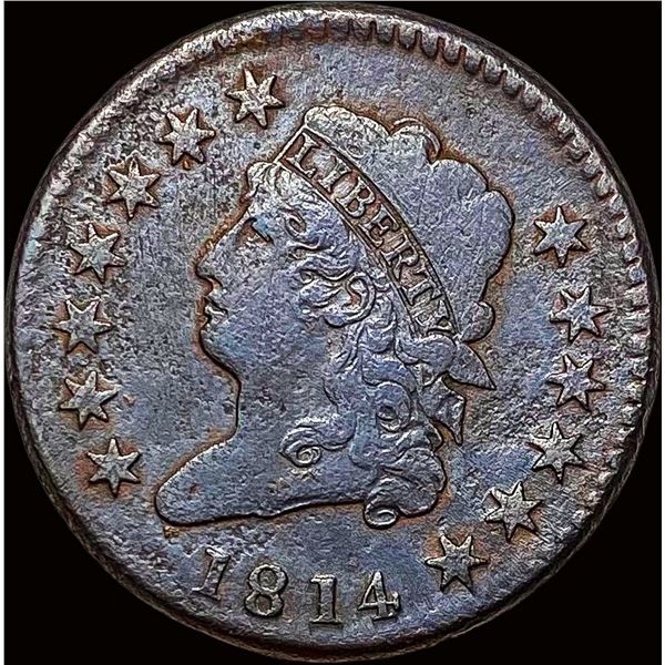 1814 Classic Head Large Cent LIGHTLY  CIRCULATED