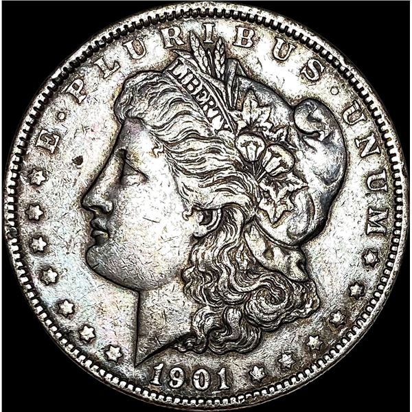 1901 Morgan Silver Dollar NEARLY UNCIRCULATED