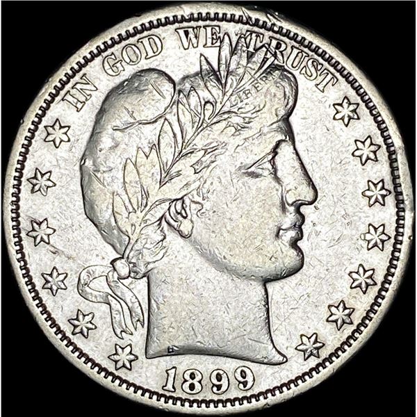 1899-O Silver Barber Half Dollar LIGHTLY CIRCULATED