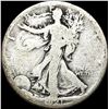 Image 1 : 1921-S Walking Liberty Half Dollar NICELY  CIRCULATED