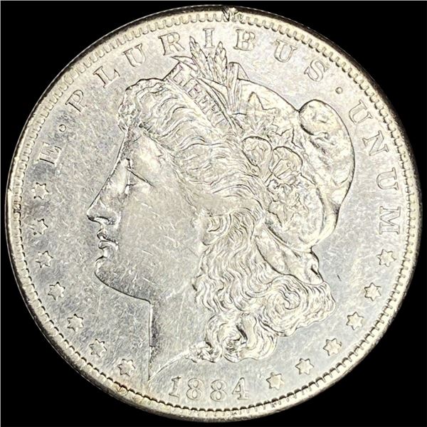 1884-S Morgan Silver Dollar CLOSELY UNCIRCULATED