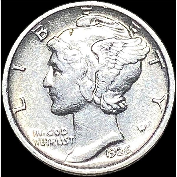 1926-D Silver Mercury Dime LIGHTLY CIRCULATED