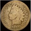 Image 1 : 1870 Indian Head Cent NICELY CIRCULATED