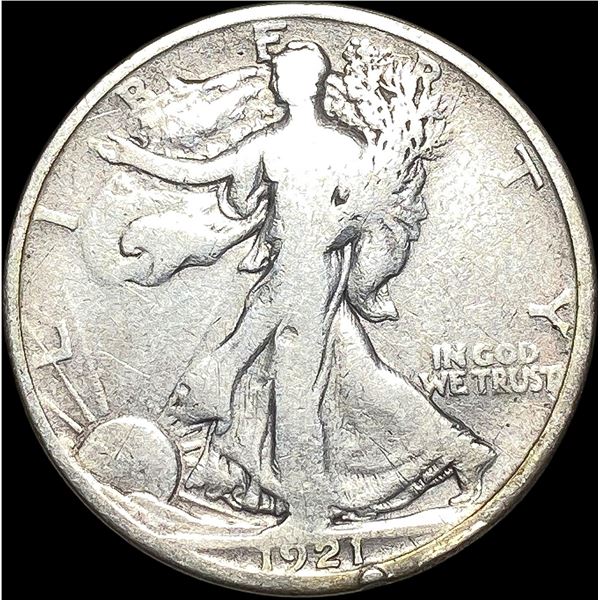 1921-D Walking Liberty Half Dollar NICELY  CIRCULATED
