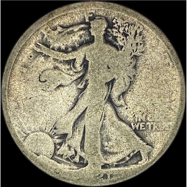1921 Walking Liberty Half Dollar NICELY CIRCULATED