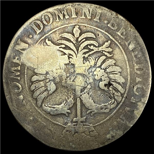 1693 Dutch Silver 1 Florin HOL Countermark  NICELY CIRCULATED