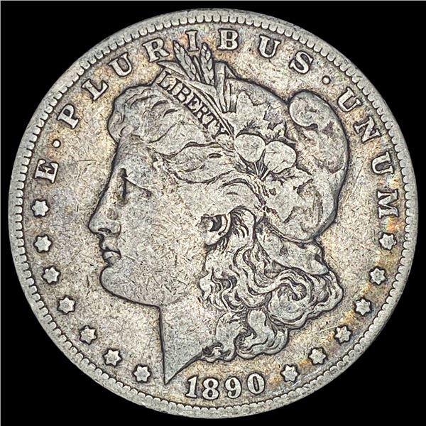 1890-CC Silver Morgan Dollar LIGHTLY  CIRCULATED