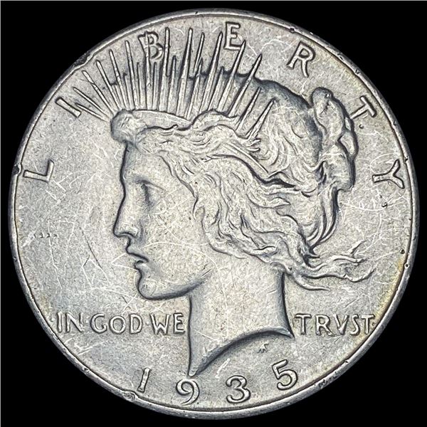 1935 Silver Peace Dollar HIGH GRADE
