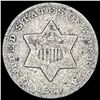 Image 1 : 1851 Silver Three-Cent Piece NICELY  CIRCULATED