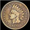 Image 1 : 1870 Indian Head Cent NICELY CIRCULATED