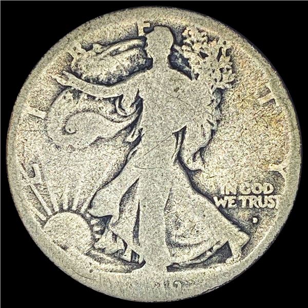 1919-D Walking Liberty Half Dollar NICE CIRC