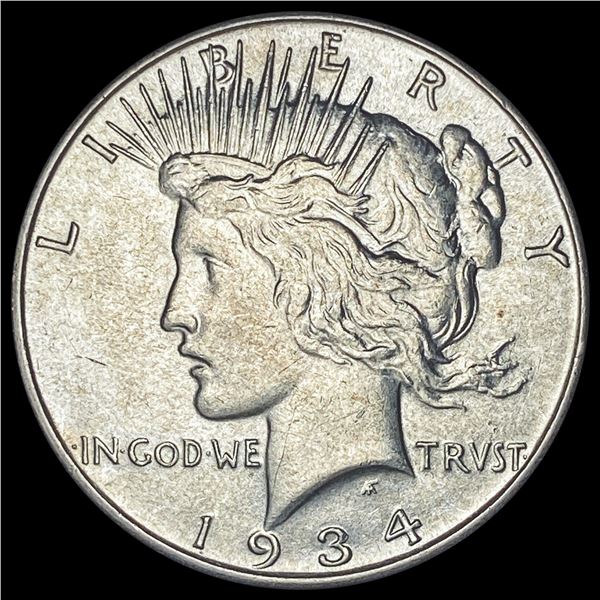 1934 Silver Peace Dollar UNCIRCULATED