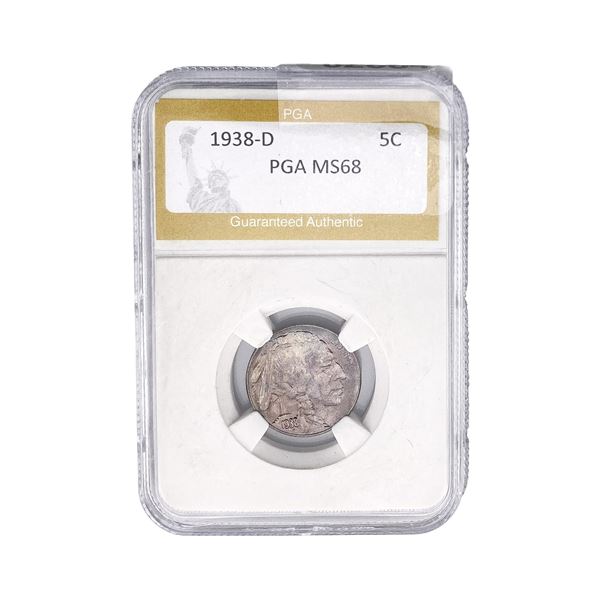 1938-D Buffalo Nickel PGA MS68