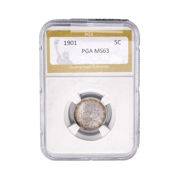1901 Liberty Victory Nickel PGA MS63